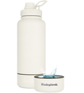 Dog + Human Water Bottle with Detachable Dog Bowl