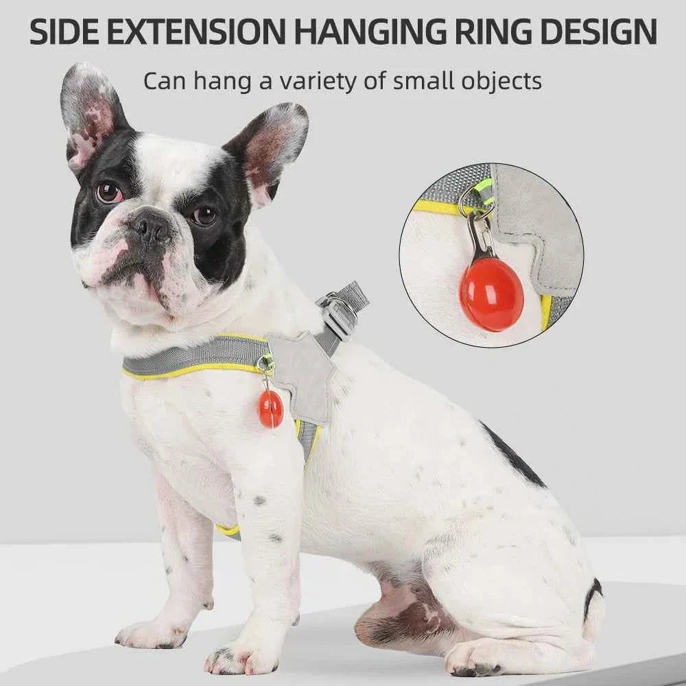 Reflective No-Pull Dog Harness – Adjustable Vest for Small & Medium Dogs