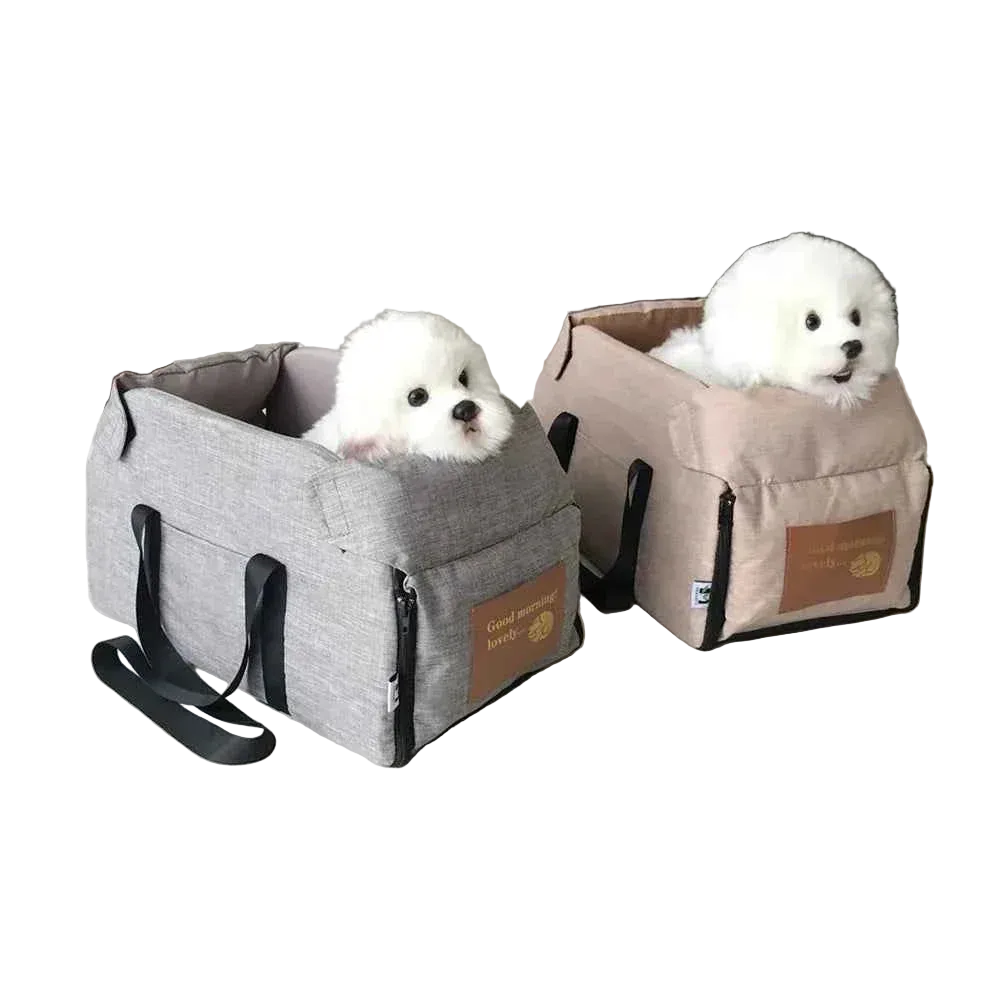 Dog Car Seat Bed & Portable Carrier for Small Pets