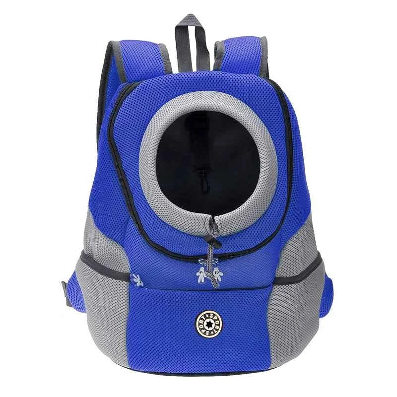 Front-Facing Pet Carrier Backpack with Padded Shoulder Straps
