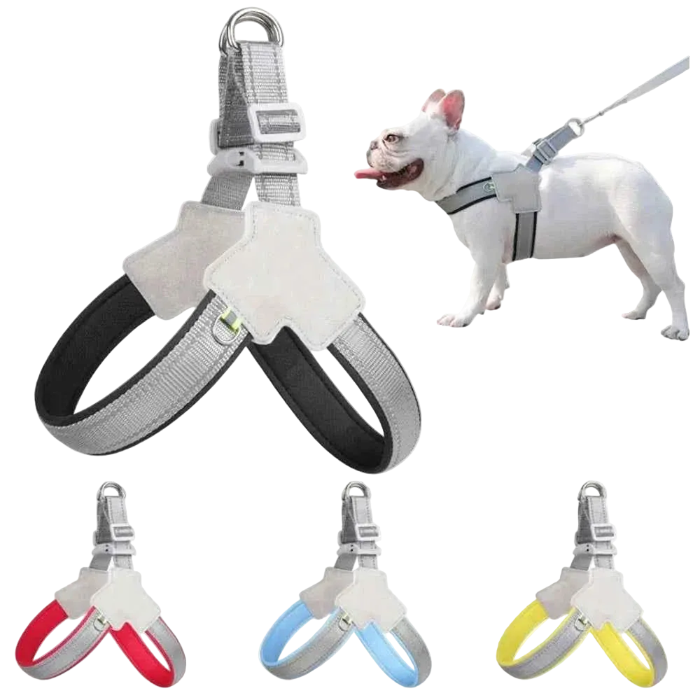 Reflective No-Pull Dog Harness – Adjustable Vest for Small & Medium Dogs