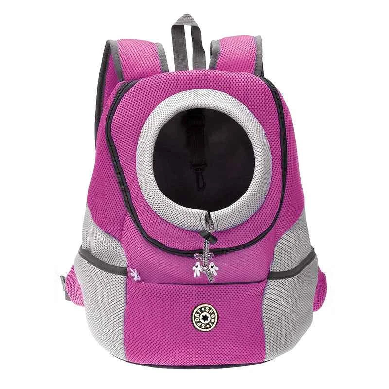 Front-Facing Pet Carrier Backpack with Padded Shoulder Straps