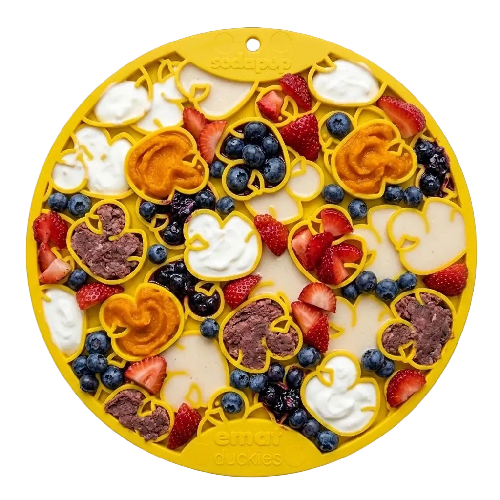Rubber Duck Suction Cup Lick Mat