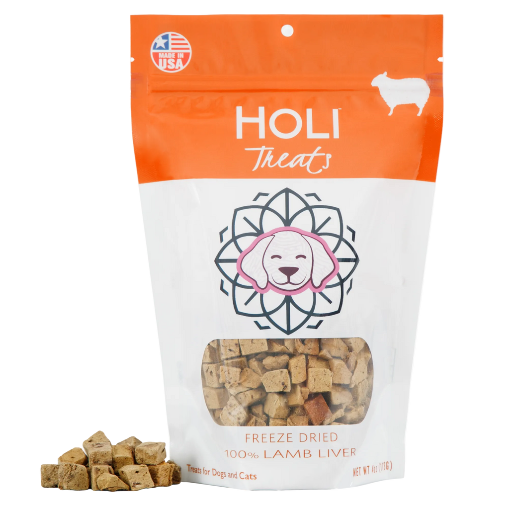 Lamb Liver Dog Treats - Freeze Dried - Single Ingredient