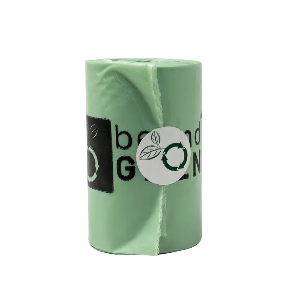 Dog Poop Bags – Poop Bags – Dog Bags | Folded Rolls 9" x 12" | Leak-Resistant | Made in USA | beyondGREEN
